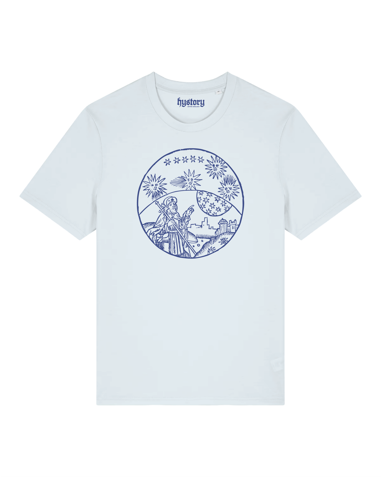 Aristotle Observing The Heavens T Shirt Glacier
