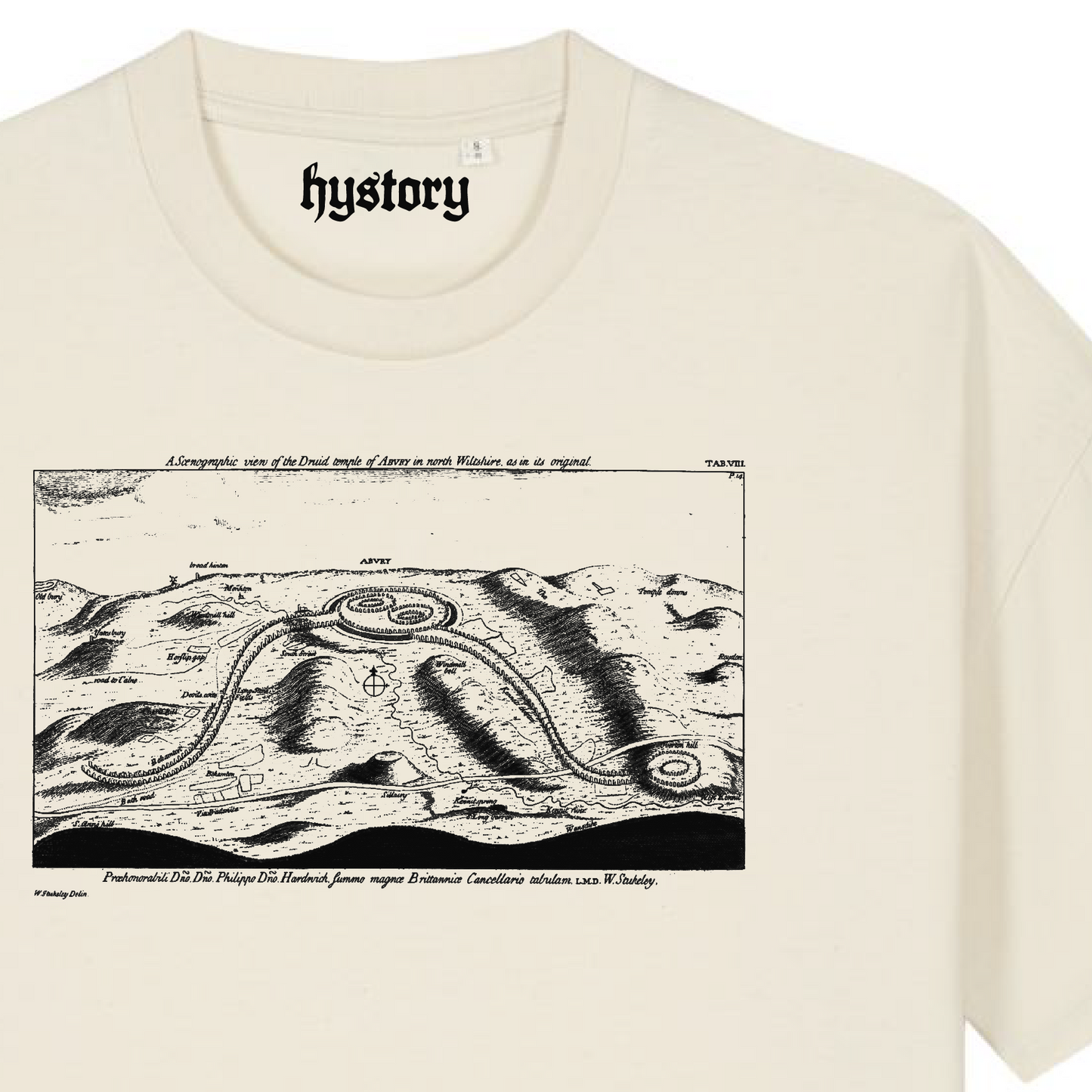Stukeley's Avebury Women's Boxy Oversize T Shirt
