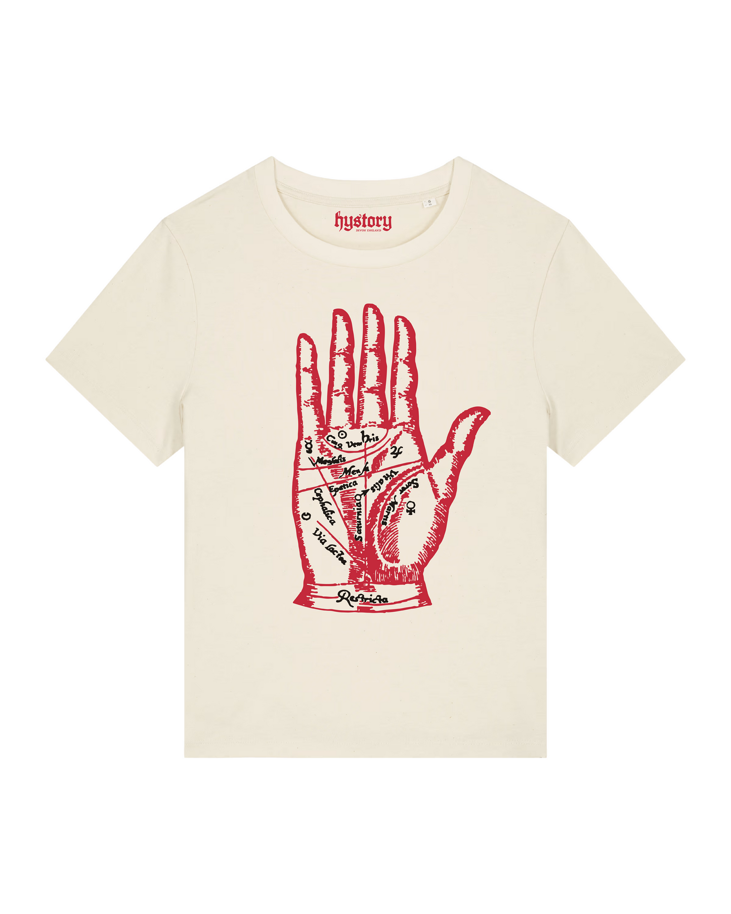 Chiromancy Women's Fit T Shirt Natural