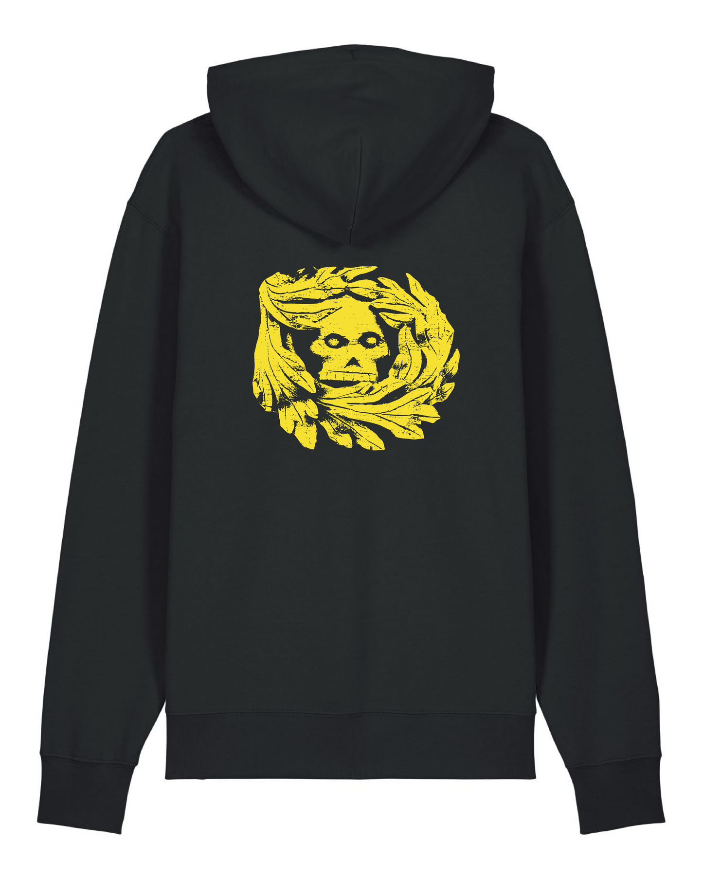 Ely Green Man Pullover Hoodie Black
