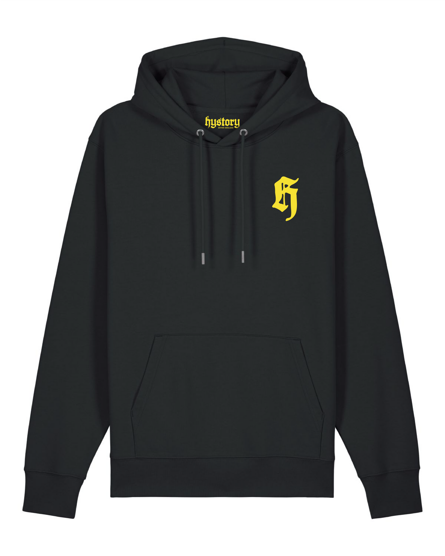 Ely Green Man Pullover Hoodie Black