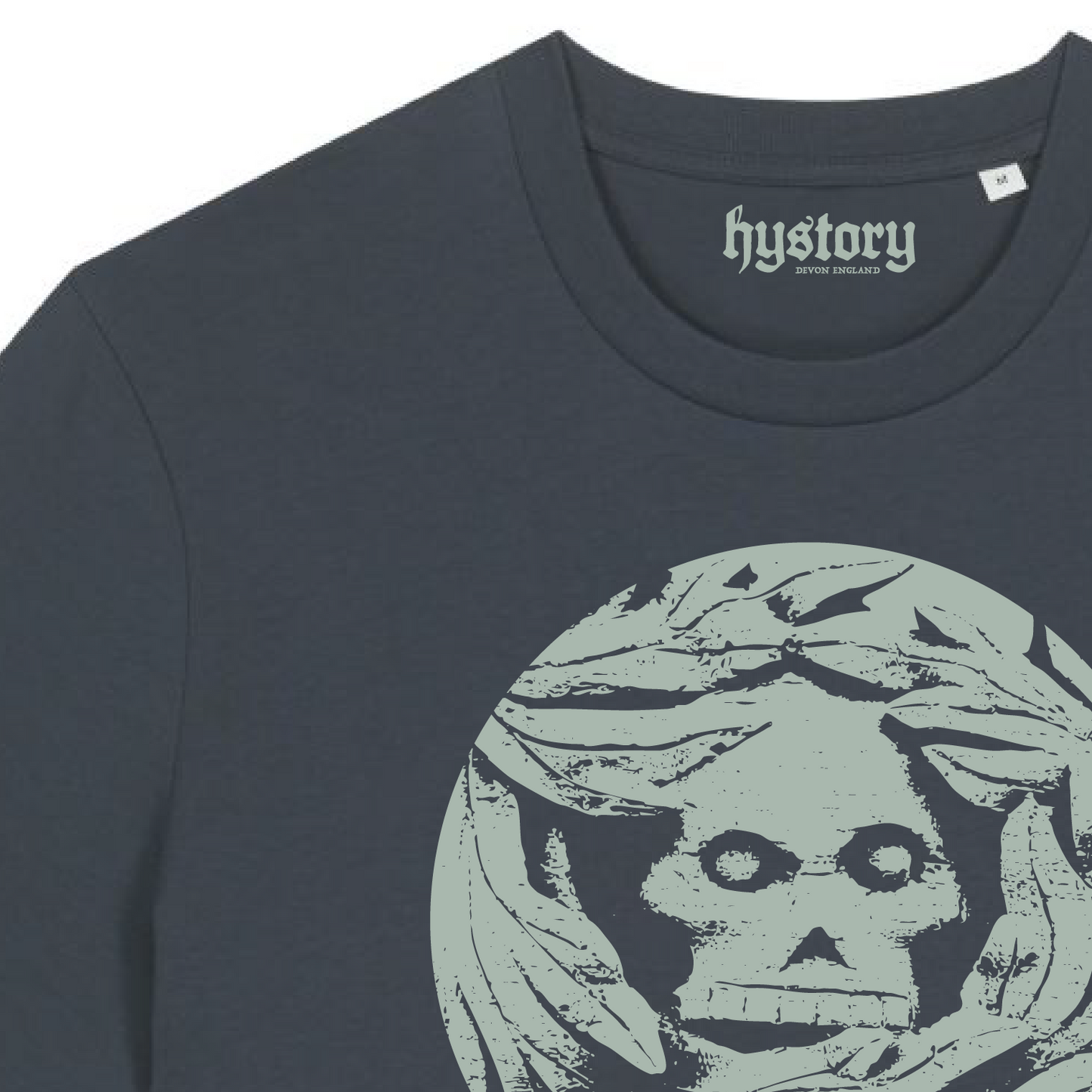 Ely Green Man T Shirt Ink