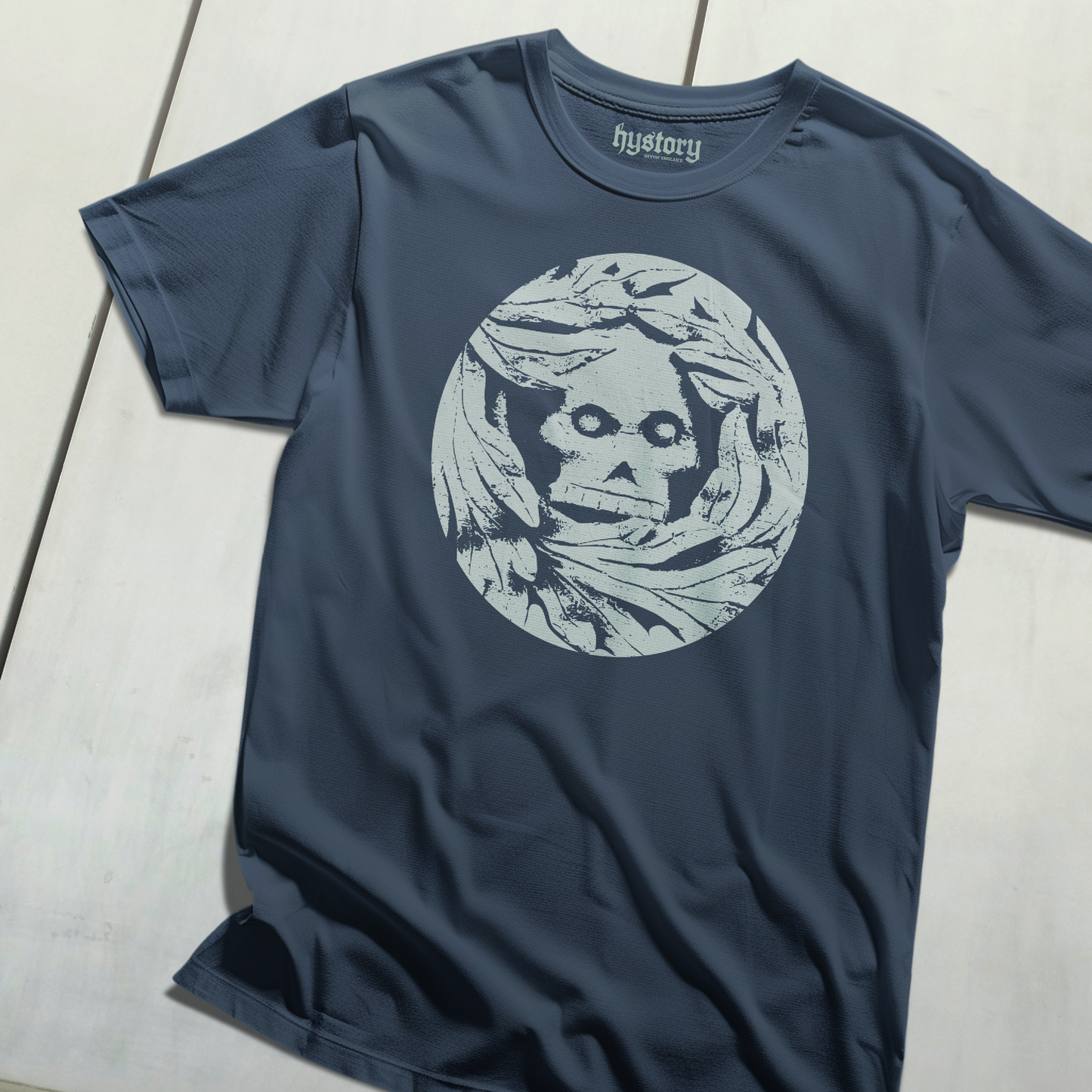 Ely Green Man T Shirt Ink