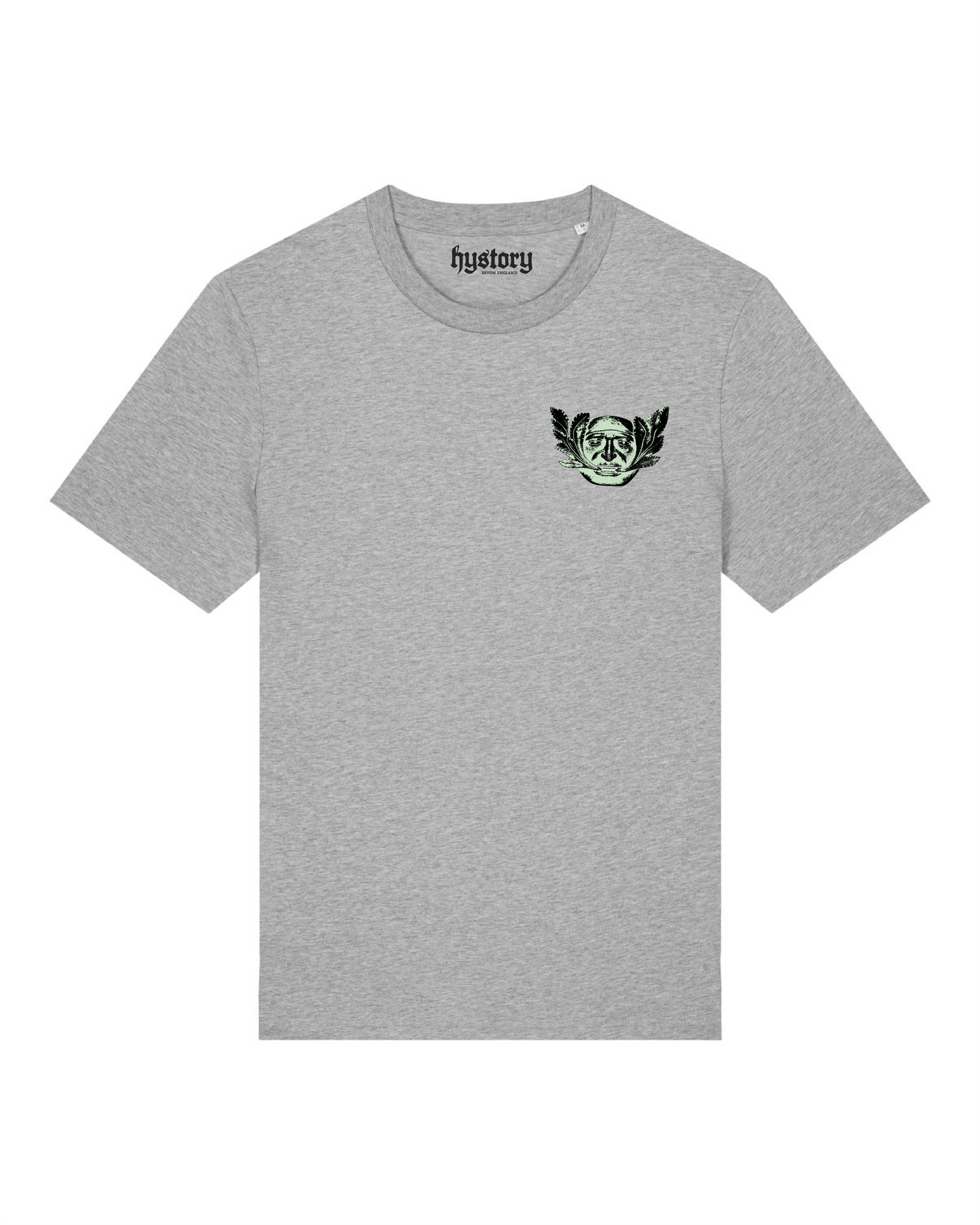 St David's Green Man T Shirt Heather