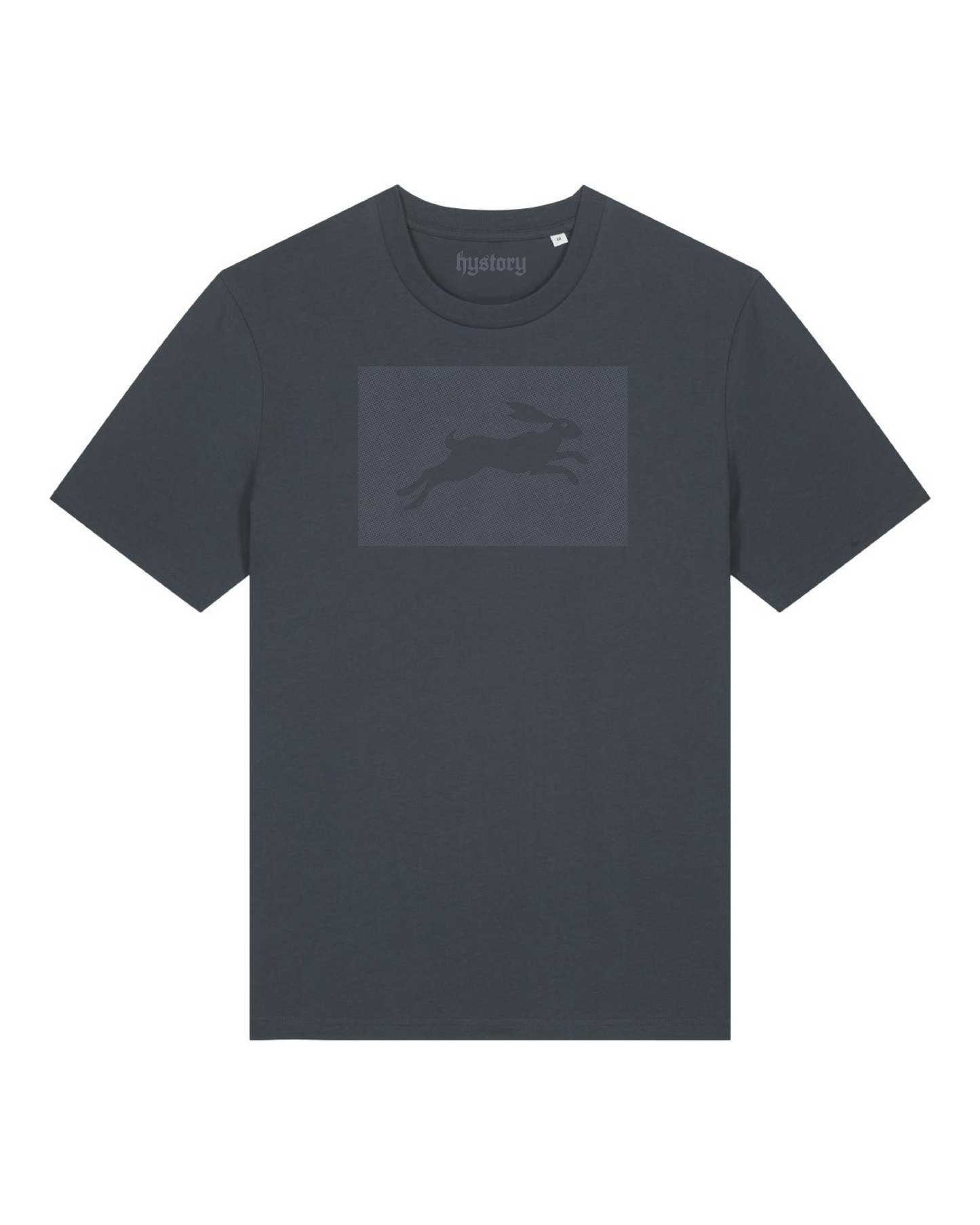 Running Hare Dot T Shirt Ink