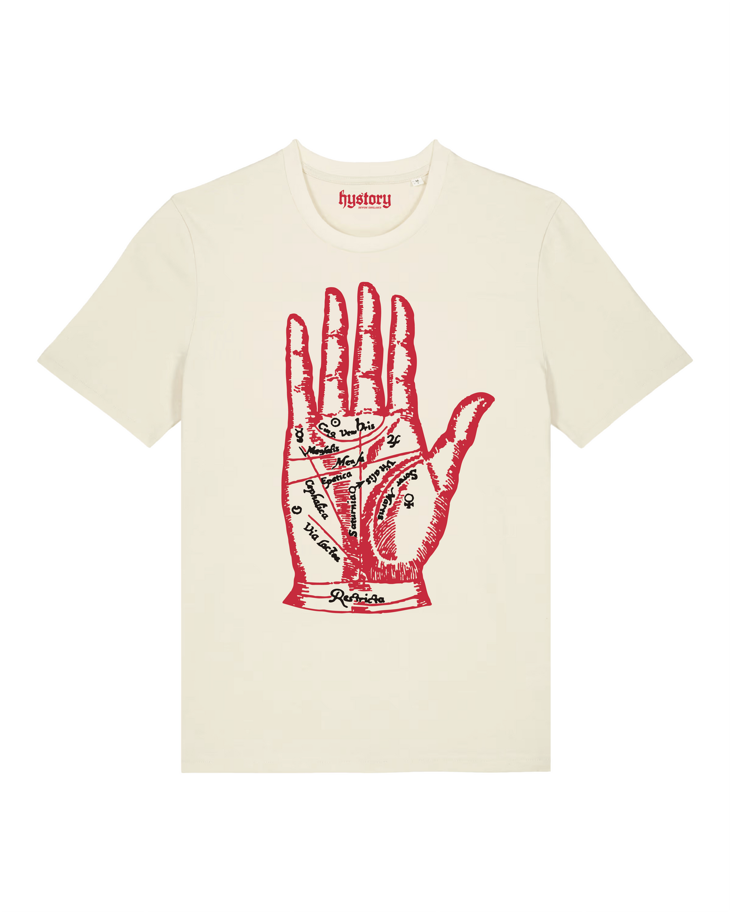 Chiromancy T Shirt Natural