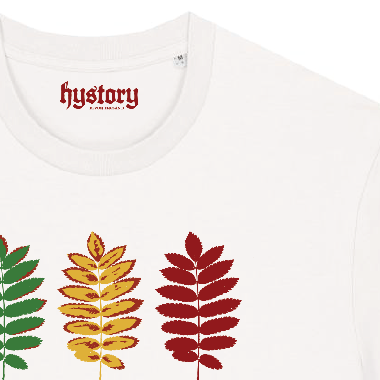Rowan Leaves T Shirt Milk