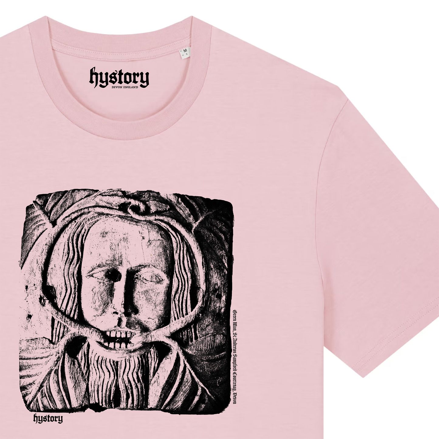 Sampford Courtenay Green Man T Shirt Gum