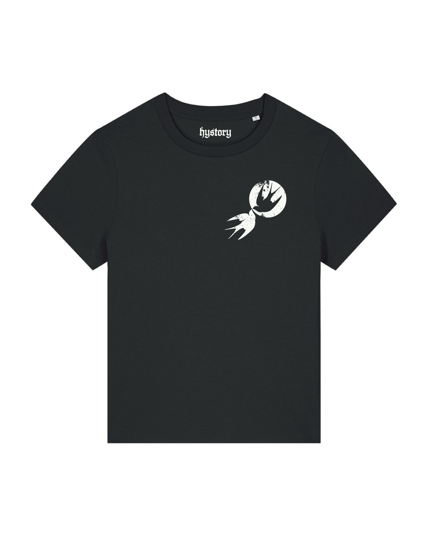 Swallow Women's Fit T Shirt Black