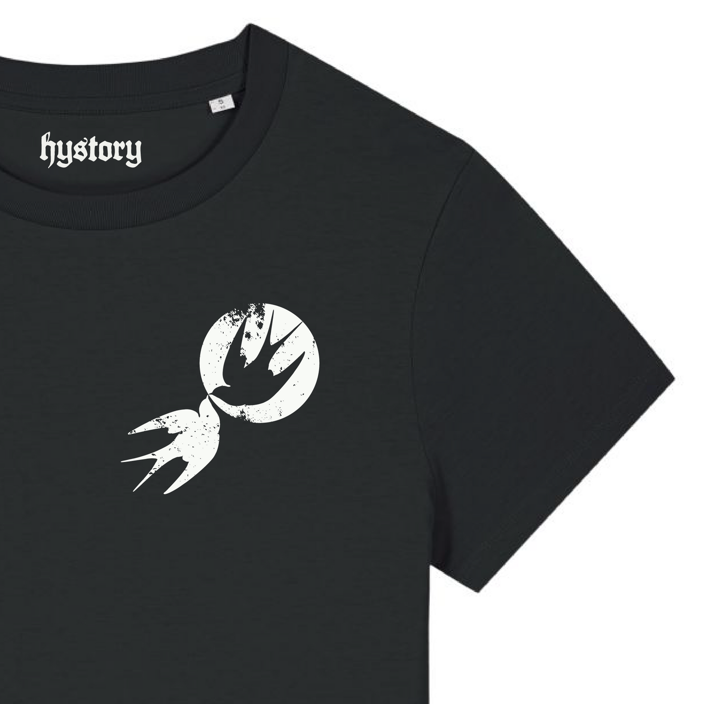 Swallow Women's Fit T Shirt Black