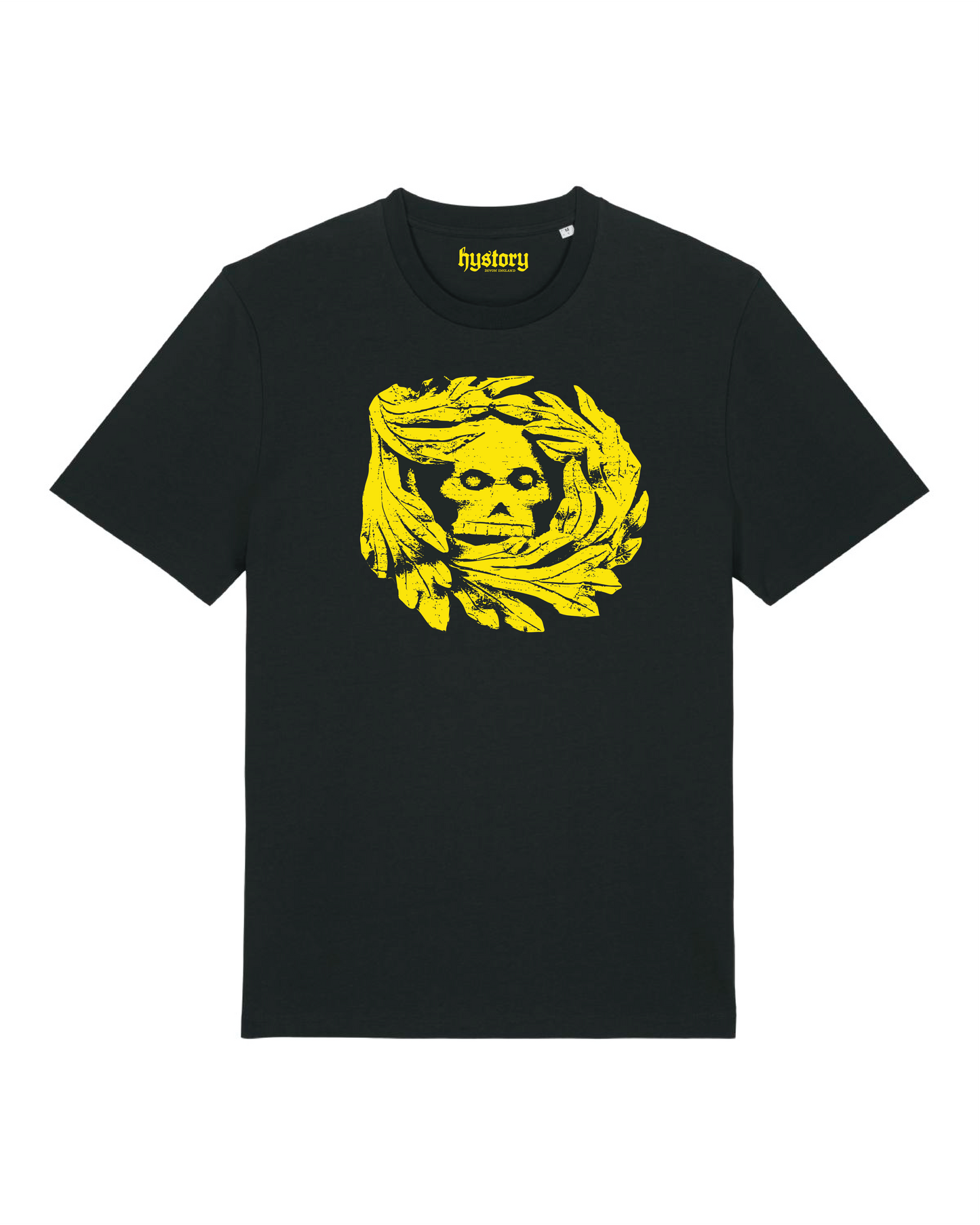 Ely Green Man T Shirt Black