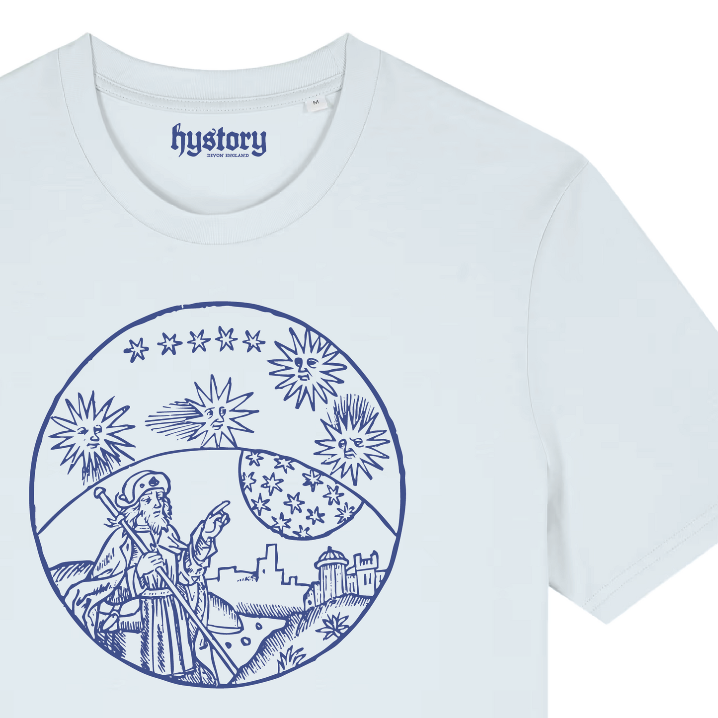 Aristotle Observing The Heavens T Shirt Glacier