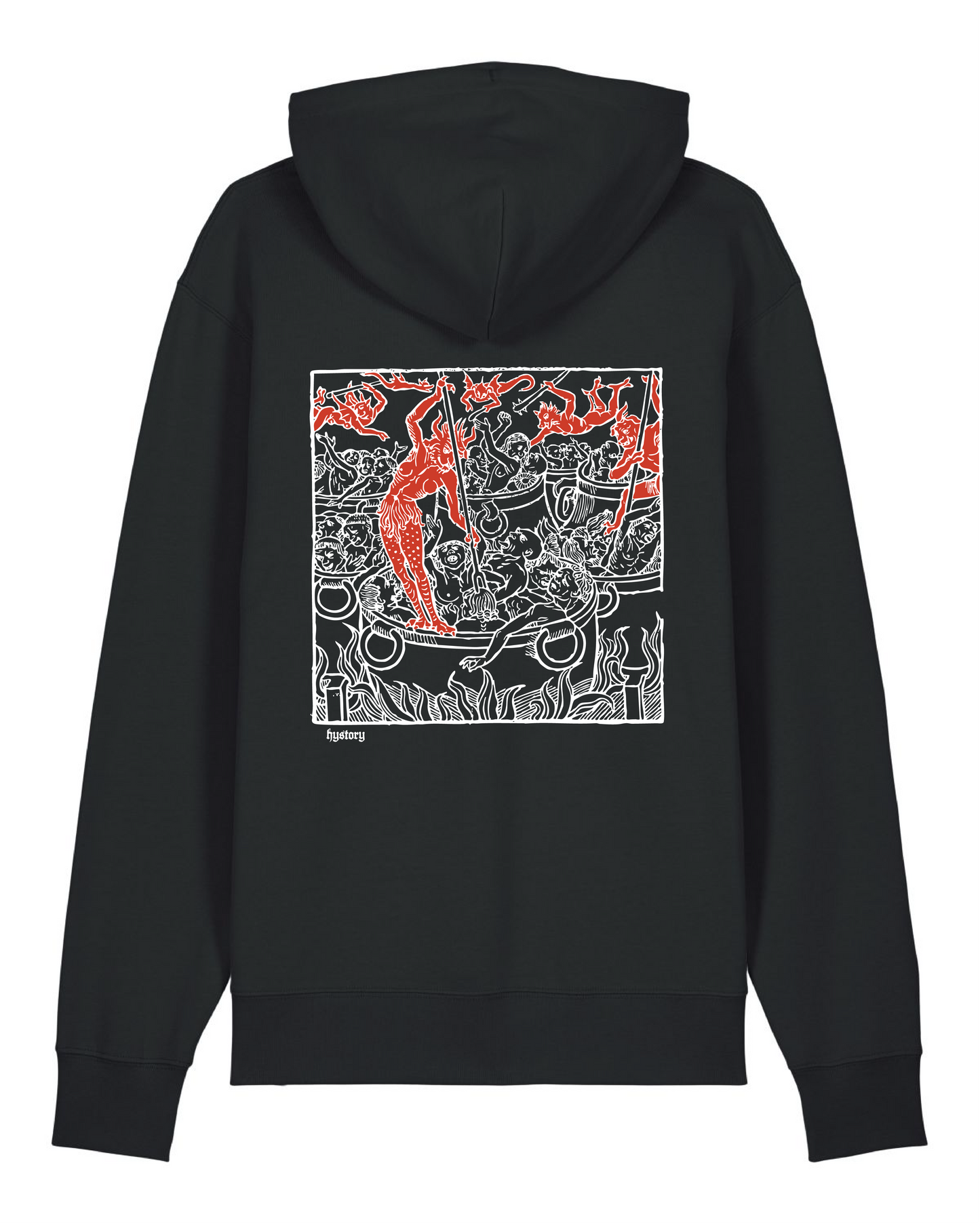 Daemons Pullover Hoodie Black