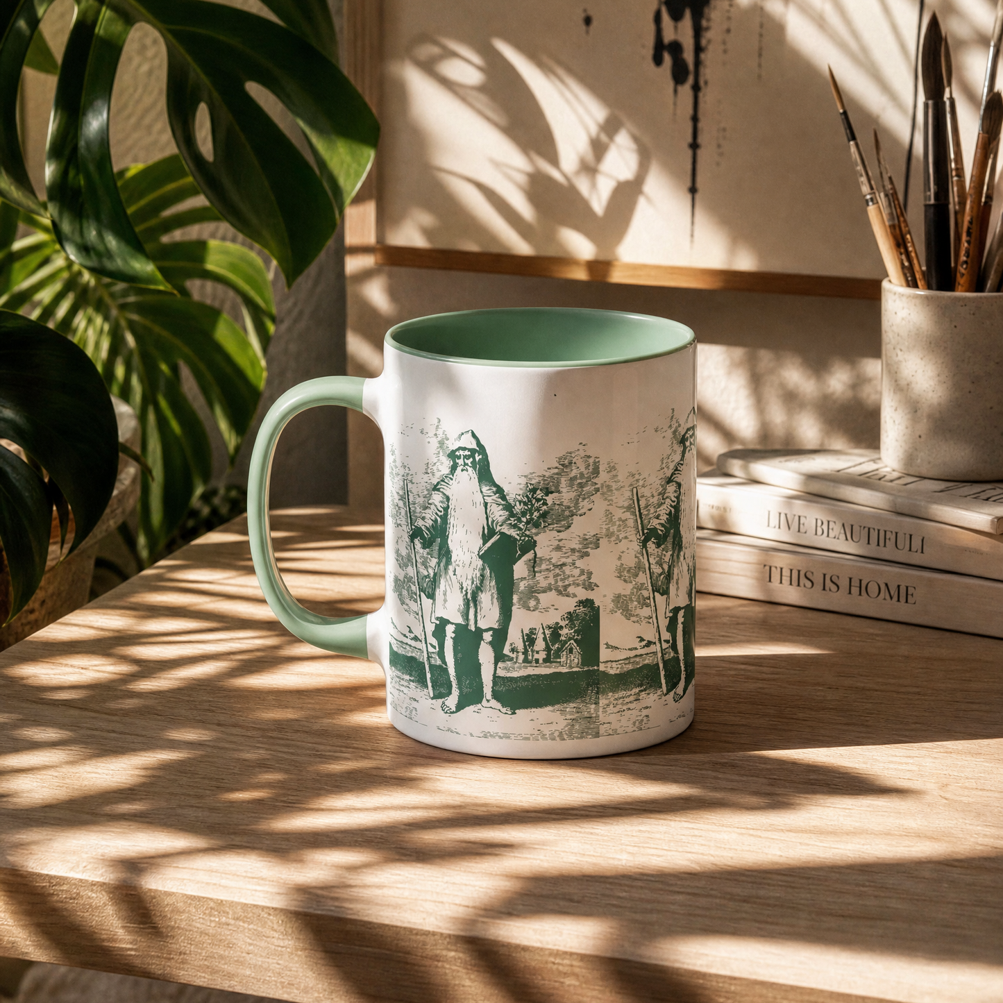 Druid Mug Green