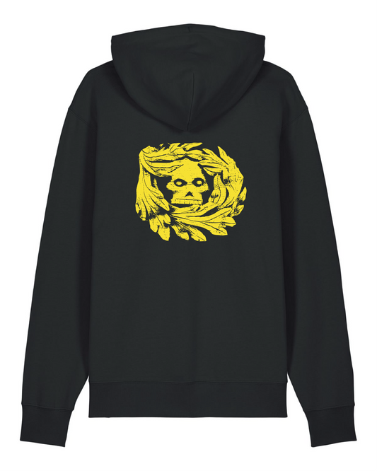 Ely Green Man Pullover Hoodie Black