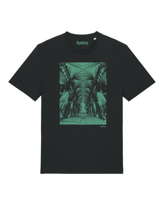Cathedral Ceiling T Shirt Black