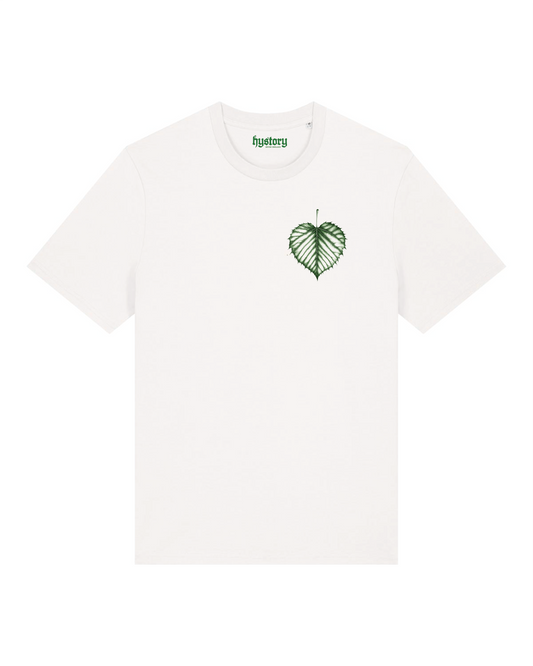 Leaf Heart T Shirt Milk