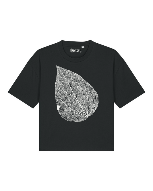 Leaf Skeleton Women's Boxy Oversize T Shirt