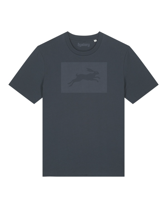 Running Hare Dot T Shirt Ink