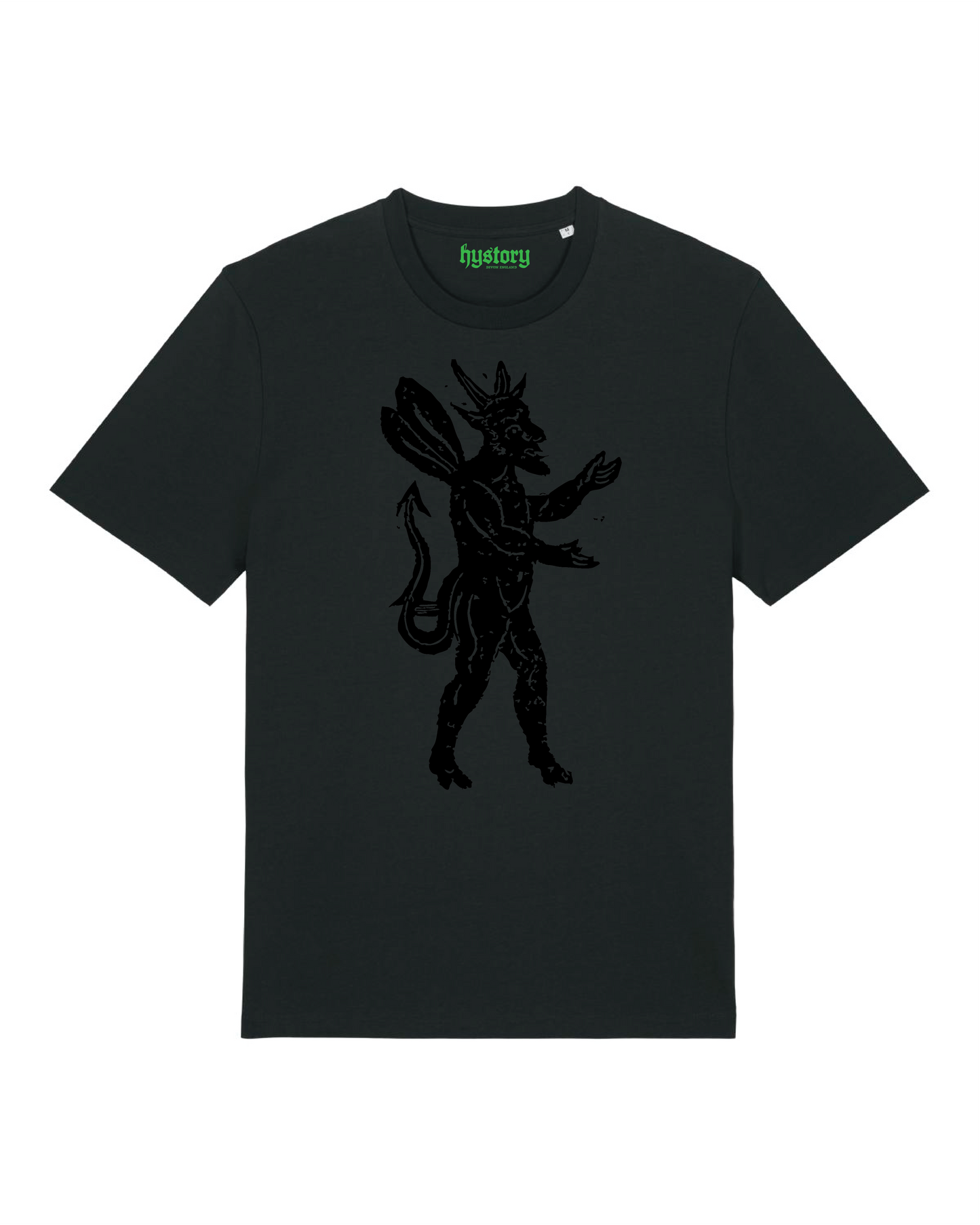 Medieval Devil T Shirt Black