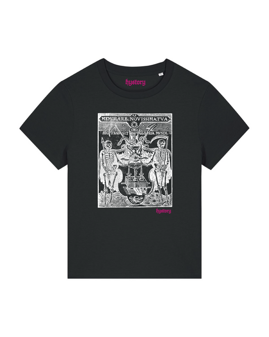 Memento Mori Women's Fit T Shirt Black