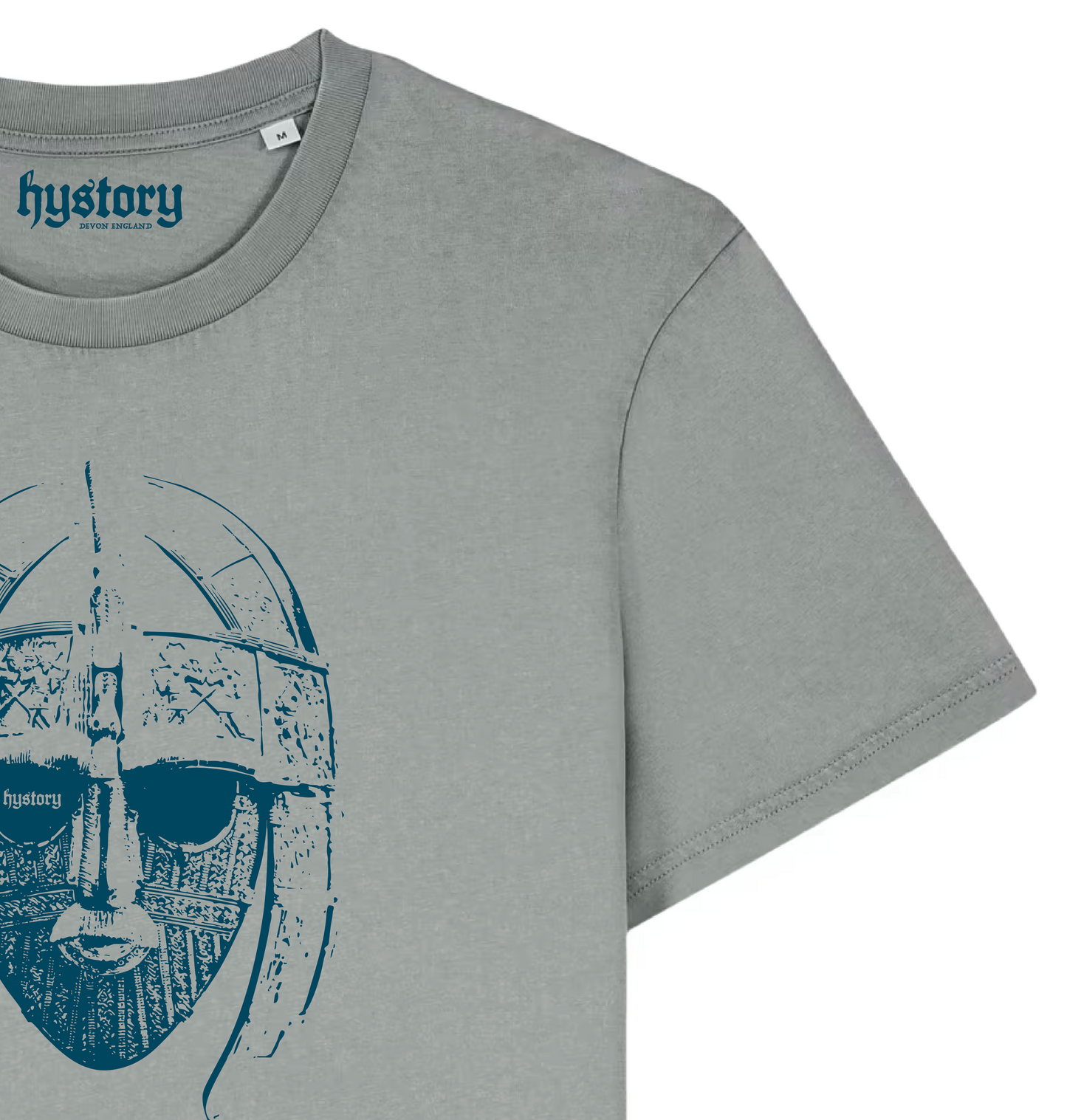 Sutton Hoo Helmet T Shirt Vintage Mist