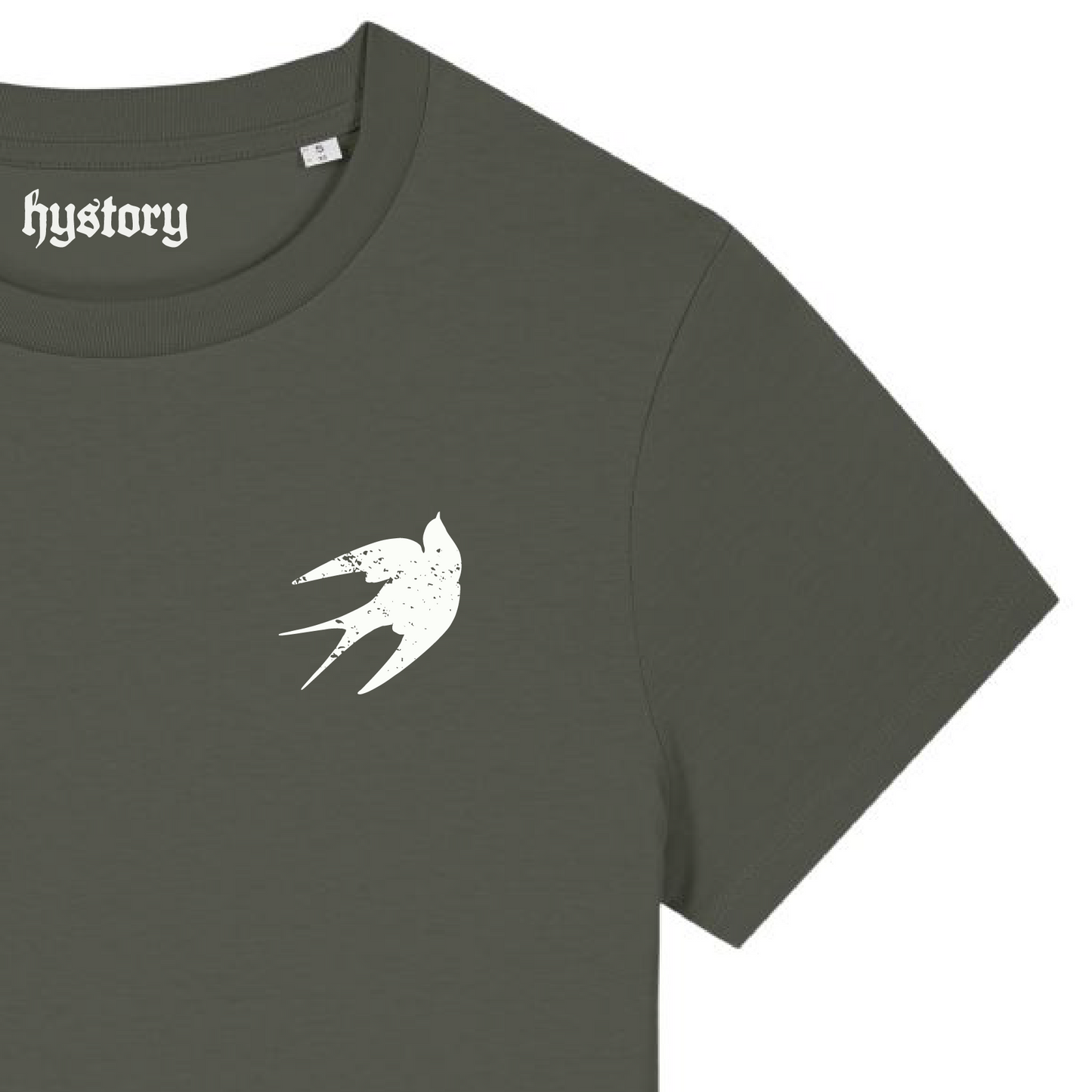 Swallow Women's Fit T Shirt Khaki
