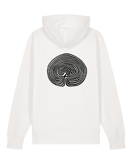 Turf Maze Pullover Hoodie Milk