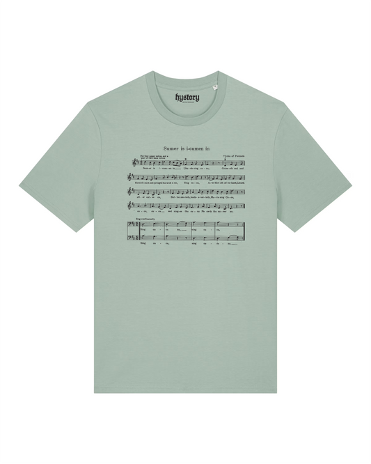 Sumer Is Icumen In T Shirt Olive